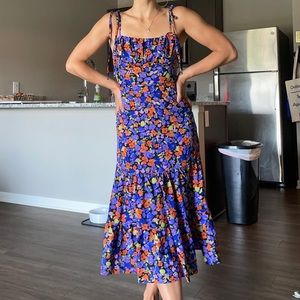 Multi-colored Showpo dress only worn once.